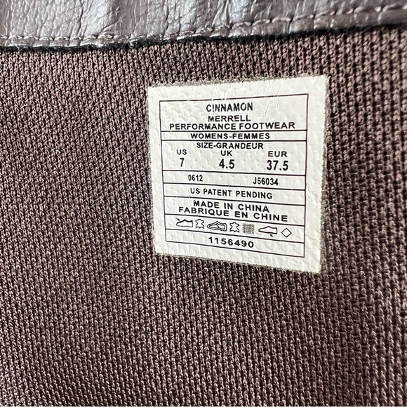 Merrell Captiva Strap Cinnamon Tall Leather Boots Size 7 - Picture 10 of 10